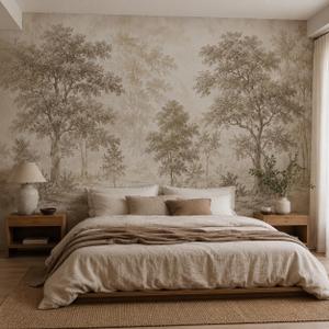 Peel and Stick Wall Mural,Large Wall Mural Removable Wallpaper for Bedroom Living Room, Self Adhesive Matte Canvas Waterproof（E6，118 * 82”）