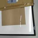 upsimples 19x27 Poster Frame, Display Pictures 13x19 with Mat or 19 x 27 Without, Wall Hanging Puzzle Frames, Black, 1 Pack