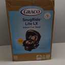 Graco SnugRide Lite LX Infant Car Seat, Lightweight Rear-Facing Seat for Babies 430 lb, 4-Position Adjustable Base, LATCH Installation & ProtectPlus Engineered, Studio