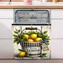 Dishwasher Magnet Sticker Cover Panel Decal Refrigerator Magnetic Sticker Decorative for Kitchen Decoration,Fridge Door Cover, Appliances Stickers 23"x26"