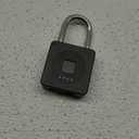 eLinkSmart Fingerprint Gym Locker Lock, Keyless Biometric Padlock, Weatherproof Electronic Digital Bluetooth App Smart Combo Pad Lock for Outdoor Fence Gate School Locker Storage Pool Shed - Black