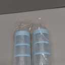 Termichy Stackable Formula Dispenser Portable Milk Powder Container, 2 Pack, Light Blue