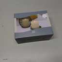 TECHLONG Flameless Candles Battery Operated with Remote Timer, 3D Moving Flame Flickering, Last 600+ Hours Battery Candles, 3" x 4" Ivory Real Wax Electric LED Candle for Wedding Party, Set of 2