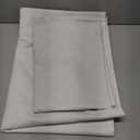 Blackout Curtains for Living Room 36 Inch Long Short Cafe Black Out Curtain for Bedroom Small Window Panels Back Tab Thermal Insulated 3ft Rod Pocket Drapes for Kids