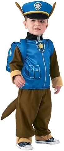 Rubies Paw Patrol Chase Kid's Costume for Themed Parties and Halloween, Small