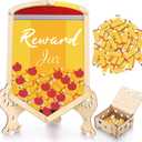 101 Pcs Classroom Reward Jar 11.8" Teacher Class Behavior Chart Reward Jar Potty Training Chart Back to School Classroom Management Tools for First Day of School Home Supplies(Pencil)
