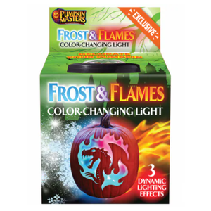 PUMPKIN MASTERS FROST/FLAME PUMPKN LIGHT