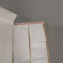 White Rabbit  Naked Cotton Classic  Premium 100% Cotton Pads for Toner Use, Makeup Remover, and Masks | Unbleached, Lint-Free, Extra Soft | Korean Skin Care Product (200 Count)