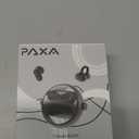 2 in 1 Clip on Open Ear Headphones Wireless Earbuds, 0 Delay Bluetooth 6.0, Ultra-long 140H Play, Auto L-R Recognition Touch Control, Hybrid Noise Reduction for Work Fitness Daily Use, Ctbuds Black