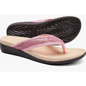 Orkii Plantar Fasciitis Flip Flops for Women, Comfortable Orthotic flip-flop Sandals with Arch Support, Heel and Foot Pain Relief Walking Sandals size 8