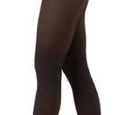 VINICUNCA Winter Warm Fleece Lined Tights, Fake Translucent pantyhose Thick Thermal Leggings Pants (Black)
