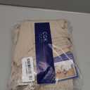 Wrap Around Dust Ruffle Bed Skirt - Cream - for Queen Size Beds with 15 in. Drop  Easy Fit Elastic Strap - Pleated Bedskirt with Brushed Fabric - Wrinkle Free, Machine Wash - by CGK Linens