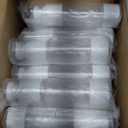 Sabary 60 Pcs Clear Airless Pump Bottles Refillable Cosmetic Travel Size Dispenser Vacuum Plastic Travel Bottles Empty Spray Pump Dispenser Liquid Toiletry Container(1 oz)