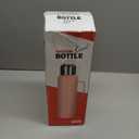 Insulated Vacuum Thermo Bottle 1500ml/50.7oz with Cup Stainless Steel Coffee Bottles for Hot and Cold Drink Water Flask.(Black, with Handle, 1500ml)