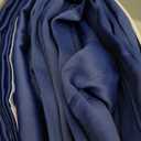 DUALIFE Blackout Curtains Thermal Insulated Blackout Drapes Window Treatment Panels Room Darkening Bedroom Draperies for Living Room Back Tab/Rod Pocket, Navy Blue, W52 x L102, 2 Panels