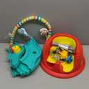 Bright Starts 3-in-1 SuperSeat Playful Paradise, Baby Activity Seat with Toys, Snacking Tray, Booster Seat, BPA Free Tray, Unisex, 6 Months +