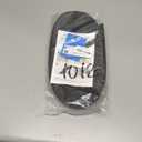 Weather Stripping Door Seal Strip - Soundproof Q-Shaped Foam for Exterior Door Frame, Large Gap Seal, Noise Cancelling, Easy to Install (Black, 26FT)