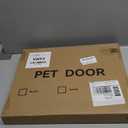 Dog Gate Indoor,18"-45" Adjustable Extra Wide Metal Short Dog Gate to Step Over, 10" Tall Small Pet Gate with 3 Extension Kits, Pressure Mounted for Doorways & Stairs Black