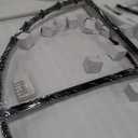 Knurldon Modern 60 inch Black Round Chandelier, Extra Large Chandeliers Crystal Chandeliers for Living Room, Large Wagon Wheel Chandelier for Foyer, Staircase, Entrance,Includes Bulb