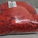 Red Sequin Table Runner 12" x 72" 12Pack Metallic Glitter Table Runner for Wedding Christmas Birthday Party Thanksgiving Baby Shower