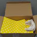 Yeaqee 100 Pieces Pastel Paper Bags with Handle Easter Gift Bags Bulk Polka Dot Candy Goodies for Easter Party Favor Supplies