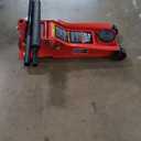 BIG RED AT84007R Torin Hydraulic Low Profile Service/Floor Jack with Dual Piston Quick Lift Pump, 4 Ton (8,000 lb) Capacity, Red