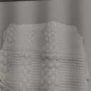 PHF 100% Cotton Ruffle Waffle Pillow Shams Standard Size, 2 Pack 20" x 26" Soft Skin-Friendly Pillowcases, No Filling, Aesthetic Home Decor, Breathable Waffle Weave Bed Pillow Covers, Light Grey