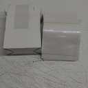 Gueevin 100 Pcs 5 x 8 Inch Self Adhesive Display Pockets Peel and Stick Clear Paper Sleeves Wall and Door Communication Clear Adhesive Sheet Protector Letter Size Plastic Sheet Protectors