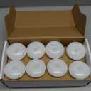 Homemory 24 Pack 3 Flameless Led Floating Candles, 200 Hour White Battery Operate Waterproof Tealights for Cylinder Vases, Centerpieces at Wedding Decor, Party, Pool