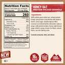 Kodiak Cakes Granola, Honey Oat, High Protein, 100% Whole Grains (Pack of 5 pouches) (EXP 02/19/27)