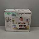 Ingenuity Baby Base 2-in-1 Booster Feeding and Floor Seat with Self-Storing Tray - Cashmere