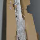 Hairui Pre Lit Birch Tree 2 Pack 6FT 128 Warm White LED White Twig Tree Lights for Indoor Outdoor Home Spring Easter Christmas Holiday Decorations