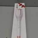 Automatic Rotating Curling Iron, Automatic Hair Curler, 4 Temperature Settings for All Hair Types, 3 Heating Durations for Diverse Styles, 1 Inch, Beach Waves Curling Wand (White)