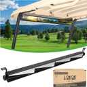10L0L Universal Golf Cart 4 Panel Mirror for Yamaha EZGO Club Car, Eliminate Blind Spots Wide Angle Rear View Mirror