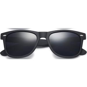Retro Rewind Polarized Sunglasses for Men and Women - UV Protection Classic Sun Glasses