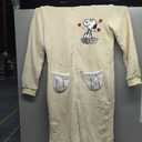 Peanuts Snoopy One Piece Pajamas for Women, Teens, Fleece Jumpsuit, Sleepwear, Loungewear, Cozy PJs, Gifts for Women, XL