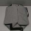 opux 6 Bottle Carrier Tote | Insulated Padded Wine Cooler Bag for Travel. Picnic, BYOB | Portable Leakproof Wine Tote Bag for Dinner, Party, Christmas, Wine Gift for Women, Men (Heather Gray)