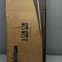 10L0L Golf Cart Folding Clear Windshield for EZGO RXV 2008-up, Fold Down Upgrade Thicker Polycarbonate(PC), Strong Impact and Shatterproof