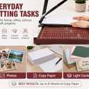 18-Inch Guillotine Paper Cutter with Safety Lock