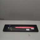 2 Pack Rechargeable Lightsabers with Connector, Metal Hilt Light Sabers, Durable PC Blade, USB Charging, Combine into Double Staff, 12 Colors LED, Sound Effects, Dueling Toys for Kids Adults, Gifts