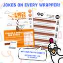 The New Primal Snack Mates Chicken & Maple Sticks, Gluten Free Healthy Snacks for Kids, Low Sugar High Protein Back to School Snacks, Mini Paleo Jerky Meat Stick, 7g Protein, 50 Calories, 40 Pack