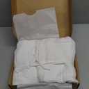 Salt Earth 100% Cotton Muslin Throw Blanket Gauze Blanket 55"X75" Twin, 4 Layered for Couch, Bed, Living Room,Lightweight & All Season Blankets & Throws, Easy to wash, Nature & Skin Friendly(White)