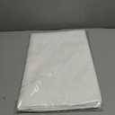 CV Linens Light Ivory Tablecloth - 108 Inches Round Table Cloth Stain Resistant, Washable Polyester Off White Tablecloth for Banquet, Dinner, Parties