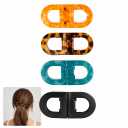 Magnetic Hair Clips - No Crease Magnet Hair Clip for Women, Strong Hold Seamless Magnetic Hair Clip for Sectioning and Styling(1 Set) (4PCS)