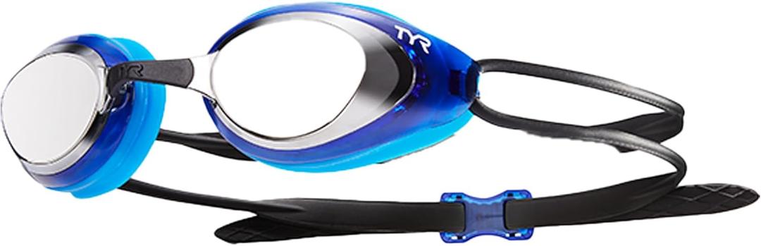 TYR Blackhawk Racing Swim Goggles - Adult Swimming Goggles for Men and Women - Anti-Fog, UVA/UVB Protection, Watertight