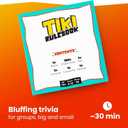 Tiki Knockout: Bluff Your Way to Victory  Team Building & Party Board Games  Bluffing Trivia Game for Friends & Family Game Night