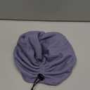 JOHNBOLIN Dog Thunder Ear Muffs, Calming Hoodie, No Shake Ear Wraps for Hematoma Healing, Noise Protection Ear Wrap Head Cover to Relieve Anxiety, Dog Ear Cover for Grooming (Light Purple, L) (Large(Head Circle:17.7"-23.6"))