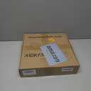 KIRKAS 10X Magnifying Glass with Light and Stand, 2-in-1 Stepless Dimmable LED Magnifying Lamp with Clamp, 3 Color Modes Lighted Magnifier Lens Swivel Arm Light for Reading, Craft, Close Works -White