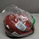 Sleeve Cropped Cardigan Sweater Elegant Shrugs for Women Red Orange Small