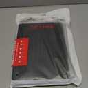 SEYMAC stock Case for iPad 6th/5th Generation/Air 2/Pro 9.7'', Strong Magnetic Auto Sleep Shockproof Case with Absorbing Multi-Angles Stand, Pen Holder, Card Slot (Black)